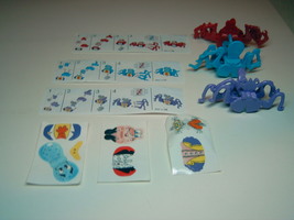 Kinder - K01 36-38 Multileg animals - complete set + 3 papers + 3 stickers - £2.79 GBP