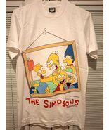 VTG The Simpsons Family Portrait 1990 Size M T-Shirt Screen Stars NEVER ... - $47.49