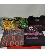 Grunt Style Tshirt Lot Five Tees 100 Cotton Size 3XL XXX Patriotic USA Freedom - $90.56 CAD