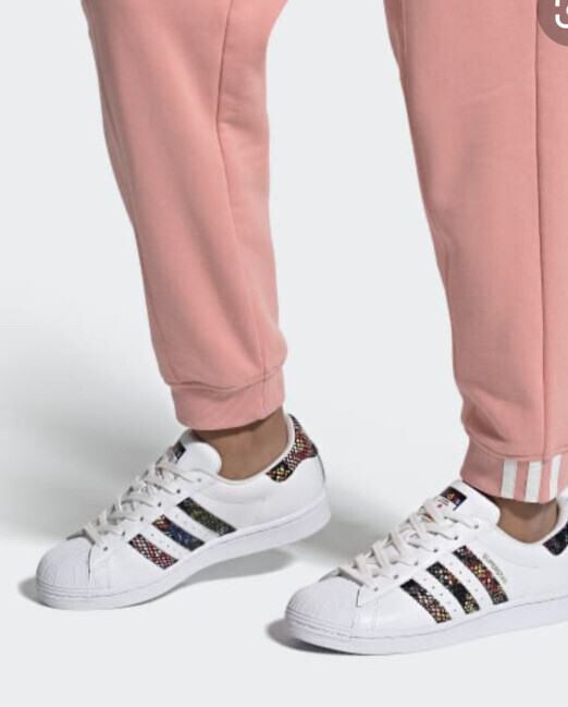 Size 7.5 Stripe Snakeskin adidas Originals Superstar W Floral Twist FW3692 - $89.99