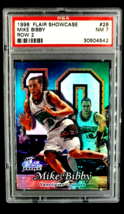 1998 Flair Showcase Row 2 #28 Mike Bibby RC Rookie PSA 7 *Only 15 Graded Higher* - £13.30 GBP