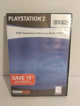 Sony Playstation 2 WWE SmackDown! Shut Your Mouth 2002 PS2 Tested - £10.79 GBP