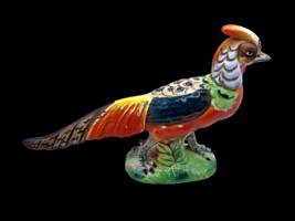 Vintage Ardco Pheasant Bird Long Tail Figurine Hand Painted Mantle / She... - $31.43