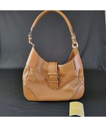 MICAHEL KORS Lillian Pebble Leather Hobo Purse Shoulder Bag Studded Buck... - $106.95 CAD