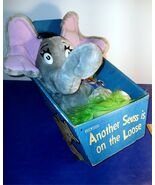 Dr. Seuss 1983 Coleco Horton Elephant hatches egg plush doll w/ orig box! - $34.60