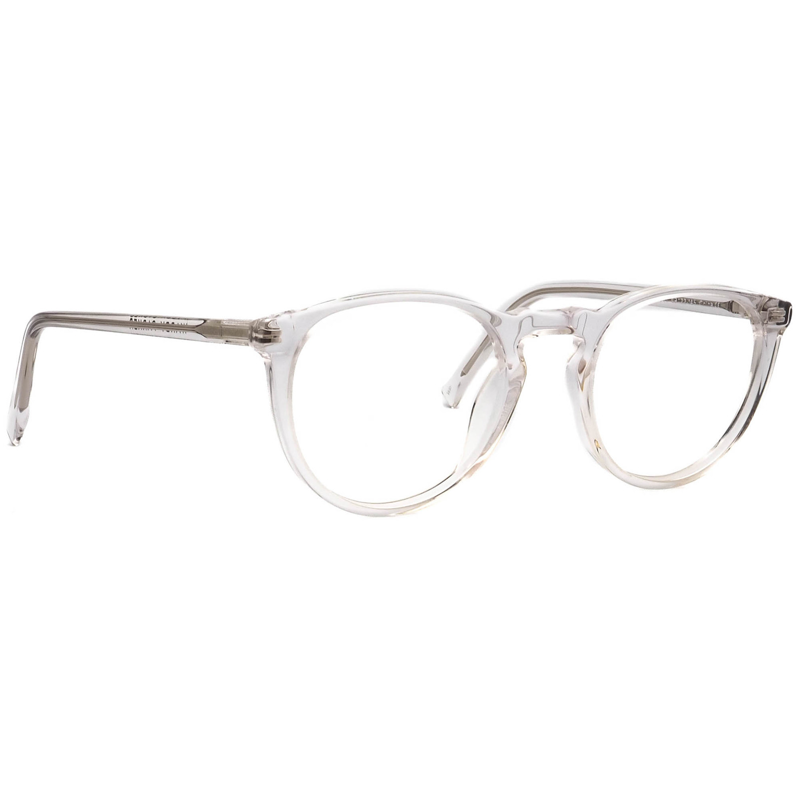 Warby Parker Eyeglasses Haskell M 500 (Medium) Crystal Panto Frame 49[]2... - $149.99