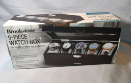 Brookstone 5 Piece Watch Box NEW - $34.60