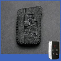 Leather Car Key Case Cover Holder Fob For   Range   Velar Discovery 3 4 Eer 2 Ev - £32.09 GBP