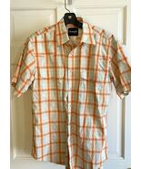 Vintage Wrangler  Orange Plaid Pearl Snap Western - €22,10 EUR