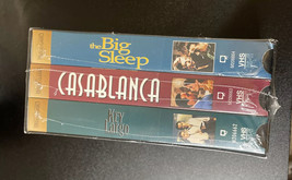 Humphrey Bogart Collection The Big Sleep, Casablanca, Key Largo [VHS] (1948)R2Bj - £8.61 GBP