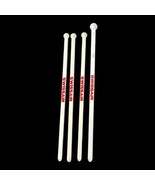 SWISSAIR Swiss Airlines Swizzle Stick Drink Stirrer White Red Trim Plastic  - $35.65 CAD