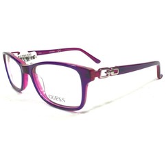 Guess GU9131 083 Kids Eyeglasses Frames Purple Pink Square Full Rim 49-1... - £51.55 GBP