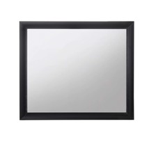 Ireland 39&quot;x35&quot; Mirror, Black Finish - $137.00