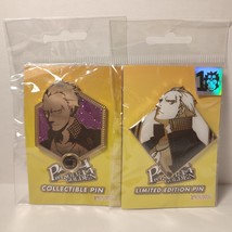 2x Persona 4 Kanji Tatsumi Enamel Pins Bundle Official Atlus Collectibles - £18.08 GBP