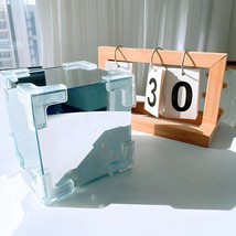 Tulip Night Light DIY Magic Cube Flower Table Lamp Desk Decoration - Blue - $281.18 MXN