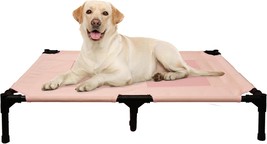 Large Dog Cot Bed Outdoor Waterproof,Raised Dog Elevated Bed For Training,Raised - £42.41 GBP