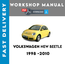 VOLKSWAGEN NEW BEETLE 2004- 2010 SERVICE REPAIR WORKSHOP MANUAL - £6.14 GBP