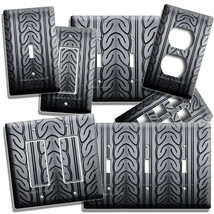RACING CAR TRUCK TIRE LOOK LIGHT SWITCH OUTLET WALL PLATES MAN CAVE GARA... - $9.99+