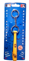 Colorado Rockies Mini Baseball Bat Keychain Key Ring With Bottle Opener Mlb - £6.35 GBP