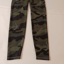 Old Navy Women's Active Leggings S Green Camo High Rise Go-Dry Powersoft (22×24) image 8