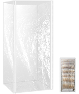 Bun Pan Rack Cover with Zippers, Clear Plastic Sheet Pan Rack Cover, 20-... - $929.38 MXN