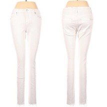 Sanctuary Anthropologie Alt Tapered High Rise White Denim Jeans New With... - £31.45 GBP