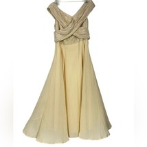 Lauren Ralph Lauren Sequin - Embellished Off-Shoulder Cocktail Dress Size 2 - £117.44 GBP