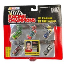 Jeff Gordon #24 1997 DuPont 1:144 Scale 5 Car Set Racing Champions w/Card NASCAR - £12.22 GBP