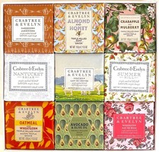 Crabtree &amp; Evelyn Classics Bar Soap 9 Pc Set 3.5 oz ea. (Gardeners, Summer Hill, - £59.94 GBP