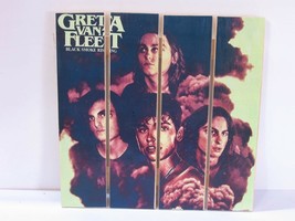 Greta Van Fleet Black Smoke Rising Album Decoupage Mini Pallet Frame - £24.04 GBP