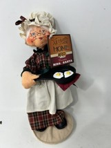 Annalee Mrs. Santa Cracker Barrel - Skillet w Eggs - Doll - £22.69 GBP