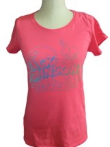 Women&#39;s Jack Johnson Coral Doodle tee T-Shirt SMALL pre-owned - £11.66 GBP