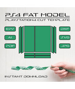 PS4 Fat Model Cut Template - AI / DXF / SVG / Vector Cut File - $3.70