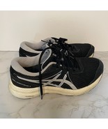 Asics Shoes Womens 7 Wide Gel Contend Running Sneakers 1012A910 Black - $497.12 MXN