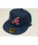 New Era 2021 World Series Atlanta Braves Fitted 59FIFTY MLB Hat - $27.41 CAD