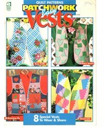 House of White Birches Quilting Easy Patchwork Vests 8 Sewing Patterns - £6.67 GBP