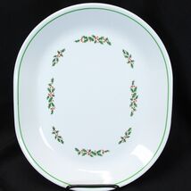 Corelle Holly Days Oval Platter Christmas 12 1/4" Xmas - $10.77
