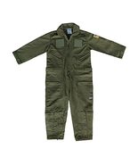 Trendy Apparel Shop Kid&#39;s US Pilot Flight Suit Uniform with Hook and Loo... - £51.95 GBP+