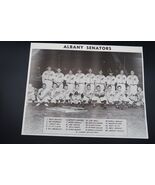 Vtg Albany Senators Photo w/ a Young Ralph Kiner NY Minor League Baseball - $49.99
