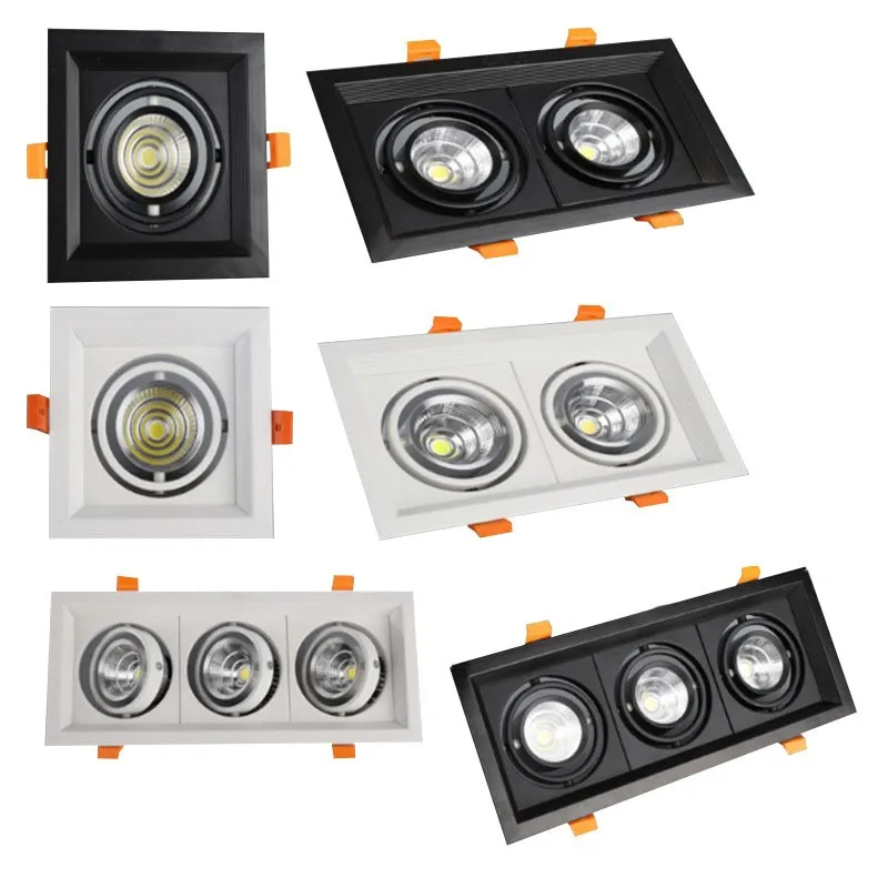 1pcs Super Bright Recesse LED Dimmable Downlight COB 10w 20W 30w LED Spot light  - £135.70 GBP