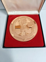 1992 Simpson&#39;s Summer Games Bronze Medal Bart Simpson 3rd Place W/Case Solid - £184.85 GBP
