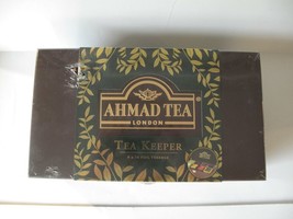 Ahmad Tea Keeper Wooden Box with 80 Assorted Tea Bags - £48.58 GBP