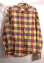 Gant Rugger E-Z OBD Mens Plaid Shirt LS L - $26.73