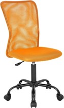 Office Chair Mesh Desk Chair Ergonomic Computer Chair With Lumbar, Orange - £45.55 GBP