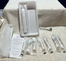 X-2 Sonic Electric Toothbrush IPX7 White W/7 Dupont Bristle Brush Heads - $19.80