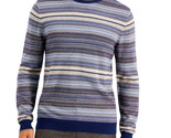 Tasso Elba Men&#39;s Intarsia Crewneck Sweater Cotton/Viscose/Silk/Cashmere ... - $24.97
