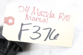 04-08 MAZDA RX8 MANUAL TRANSMISSION Driver Side Seat Belt F376 image 12