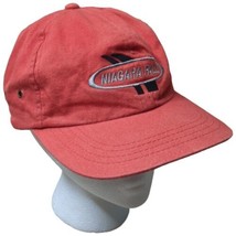 Vintage Niagara Falls Canada Red Embroidered Cotton Adjustable Hat Nice Fade - £7.22 GBP