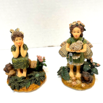 Vintage 1997 Youngs Fernwood Hollow Cheer Up and Fly Away Home Figurines Lot 2 - $16.56