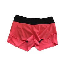 Lululemon Athletica Speed Shorts Seamless Brief Lined 2.5&quot; Coral Pink Women&#39;s 6 - £19.26 GBP